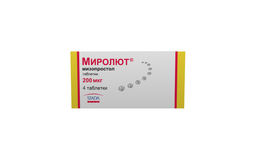Миролют® 200 мкг, 4 таблетки: фото упаковки, действующее вещество, подробная инструкция по применению