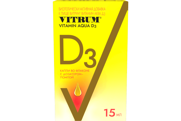Витрум® Витамин Аква Д3, (Производитель: «DSL Food s.r.o.»)